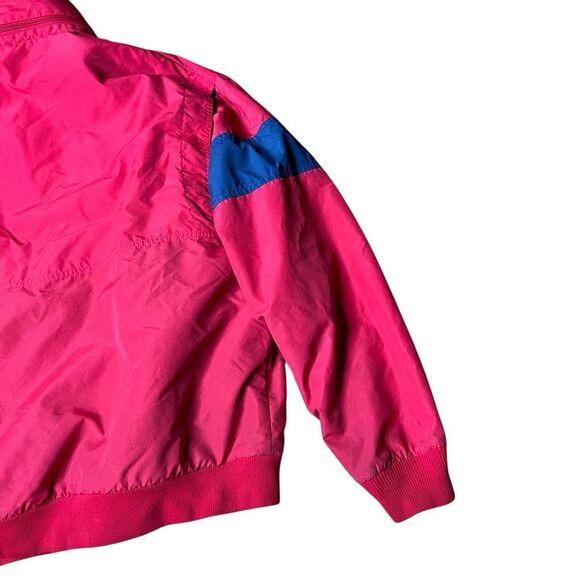Vintage 80s 90s Nike Fleece Lined Windbreaker Pullover Sailing Large - Picture 7 of 10